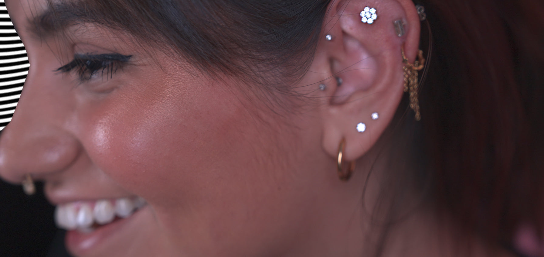 Flat Piercings Are En Vogue in 2024: Here’s Why We Love Them