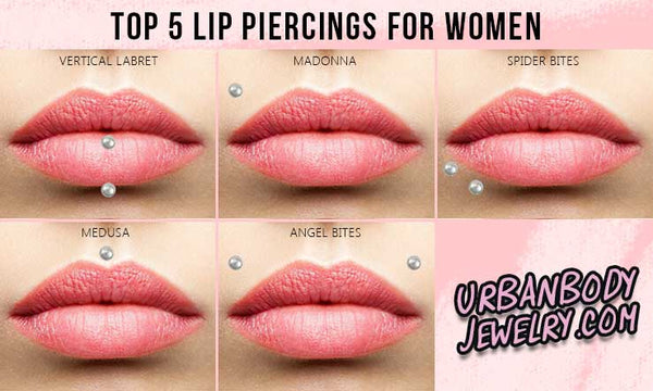 5 Best Lip Piercings for Women