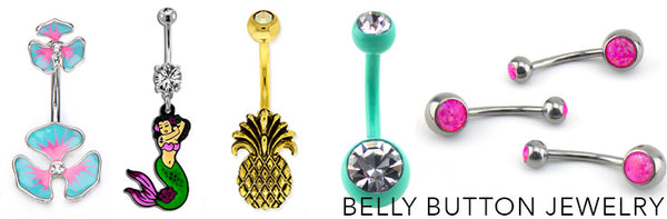 5 Hot Belly Button Rings for Summer