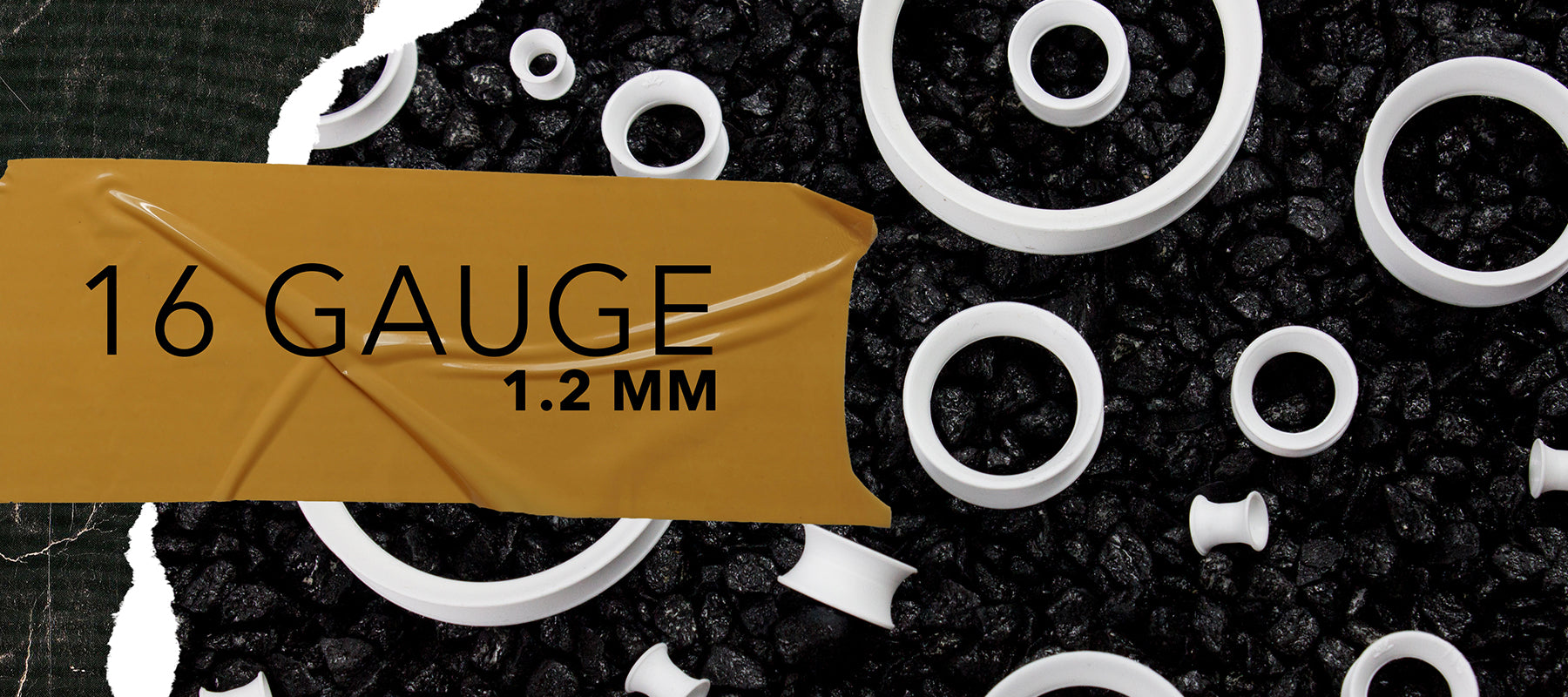 16 Gauge (1.2mm) Plugs & Tunnels