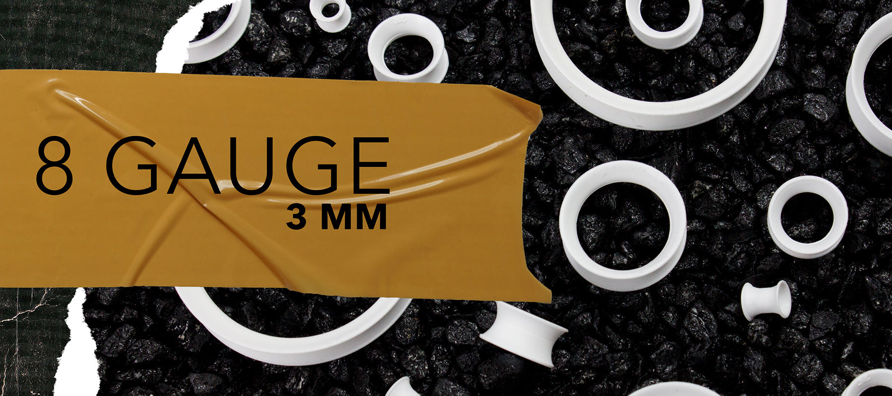 8 Gauge (3.2mm) Plugs / Gauges