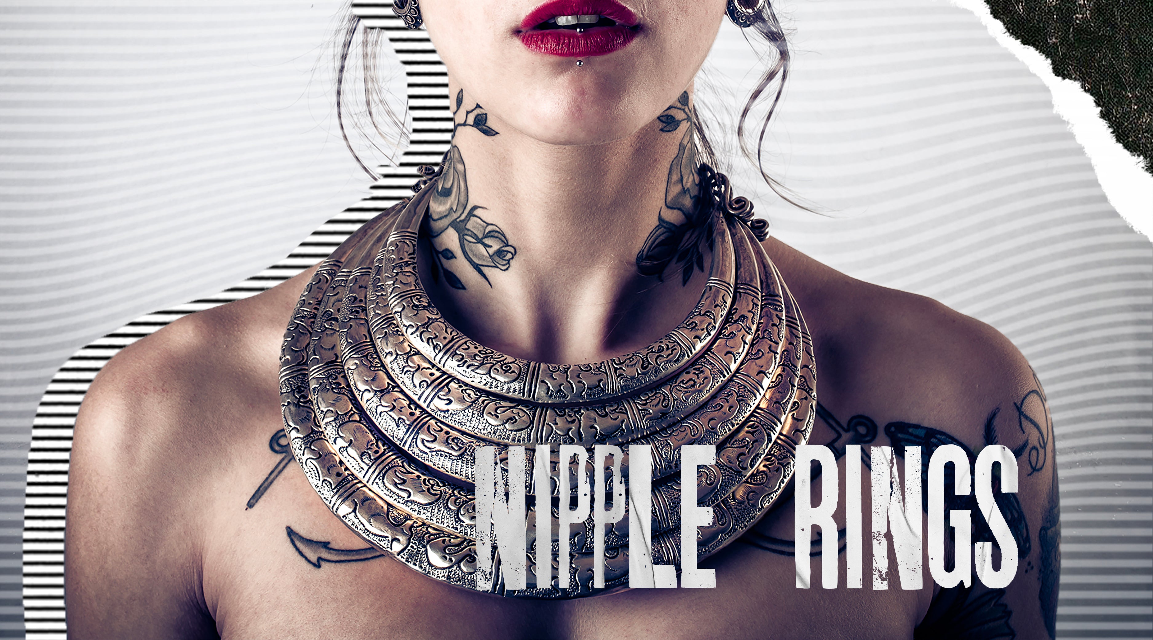 316l Screw Nipple Ring Sexy Clamps Fake Nipple Piercing Set Nip