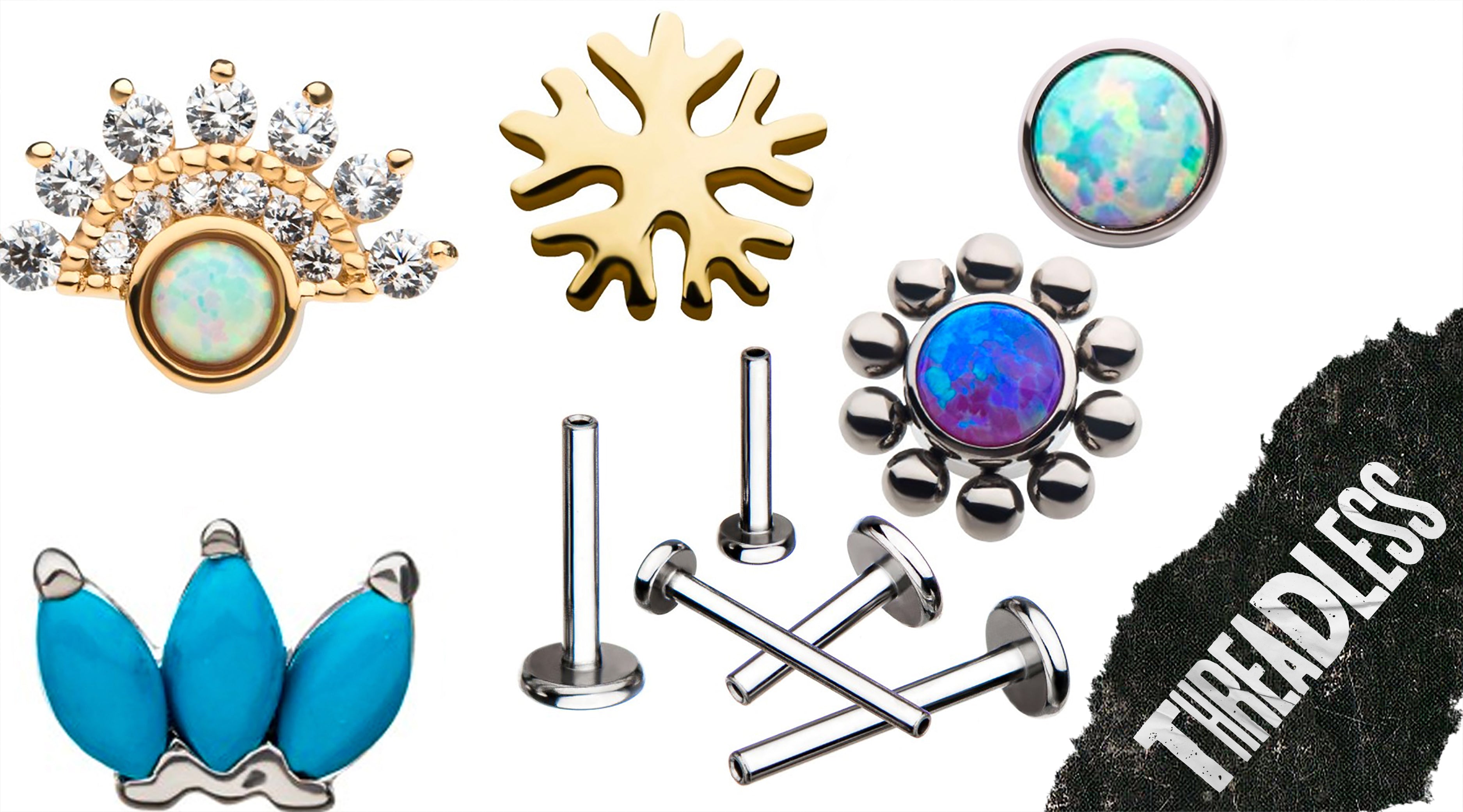 Threadless Push Pin Jewelry