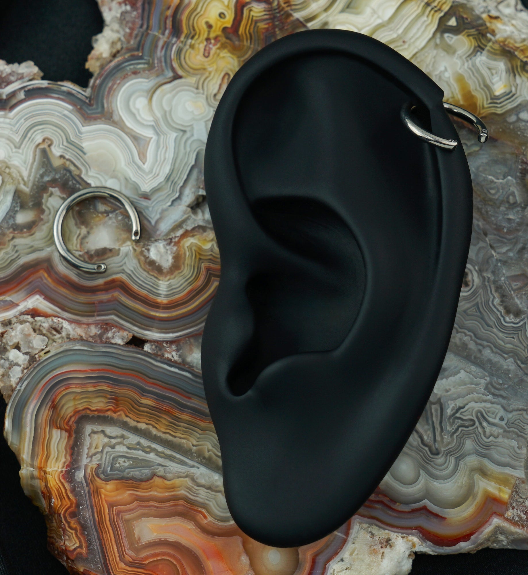 14G Custom Titanium Circular Barbell