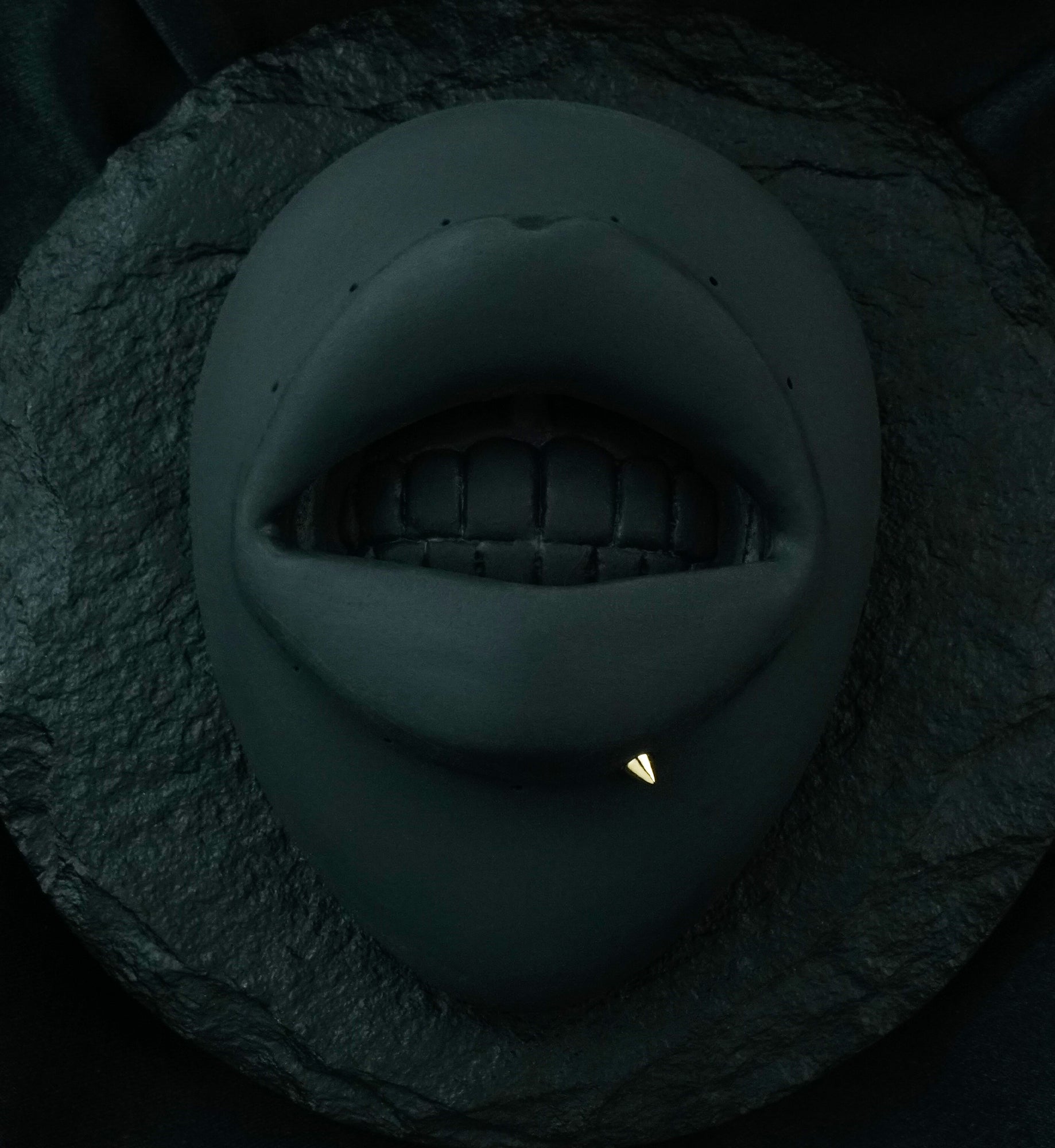 14kt Gold Spike Flat Back Labret Post