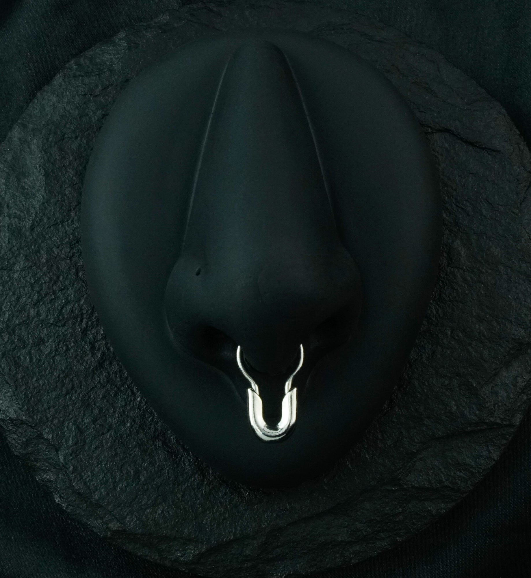 16G Safety Pin Septum Ring