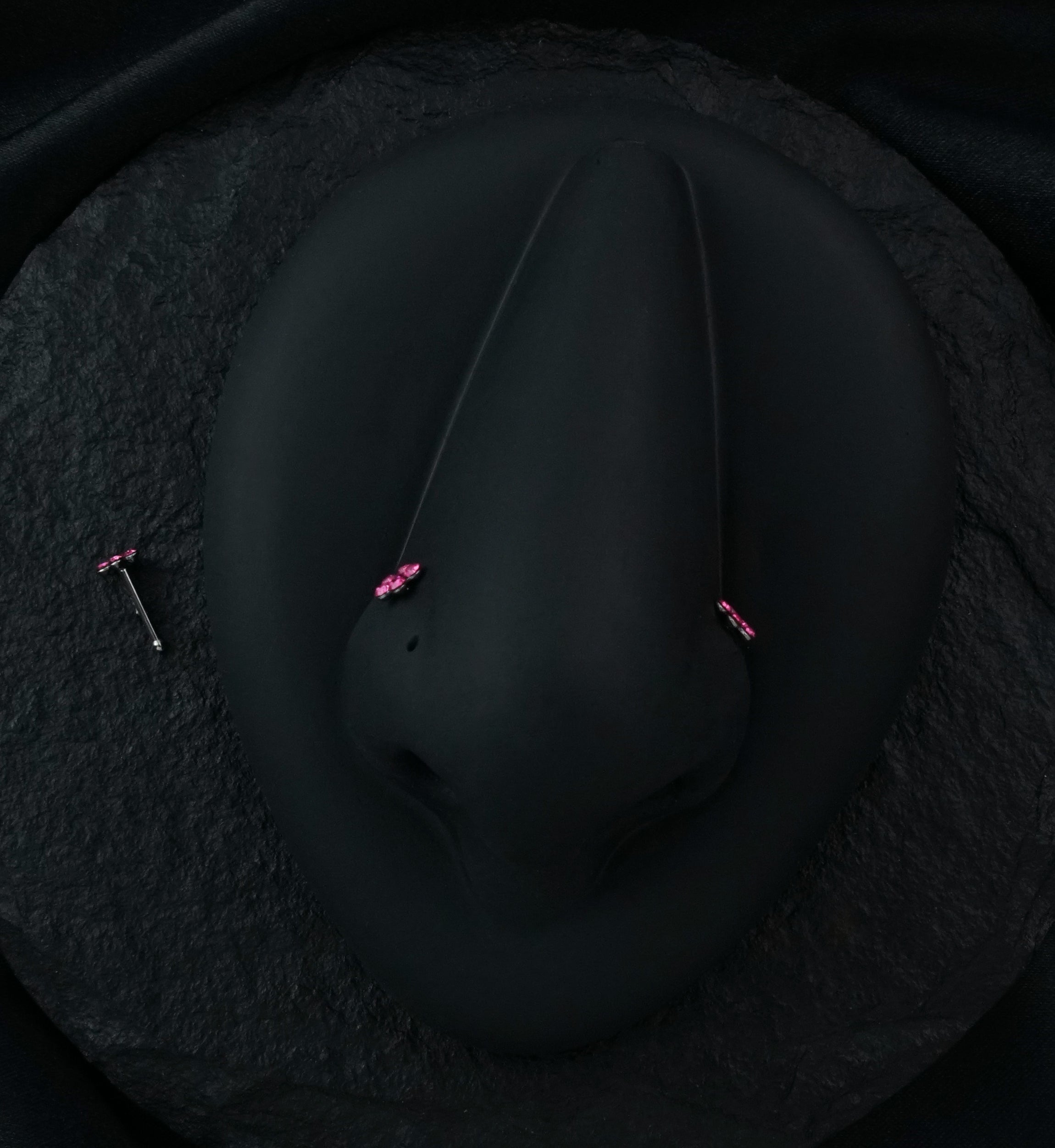 20G Flower Gem Stainless Steel Nose Stud