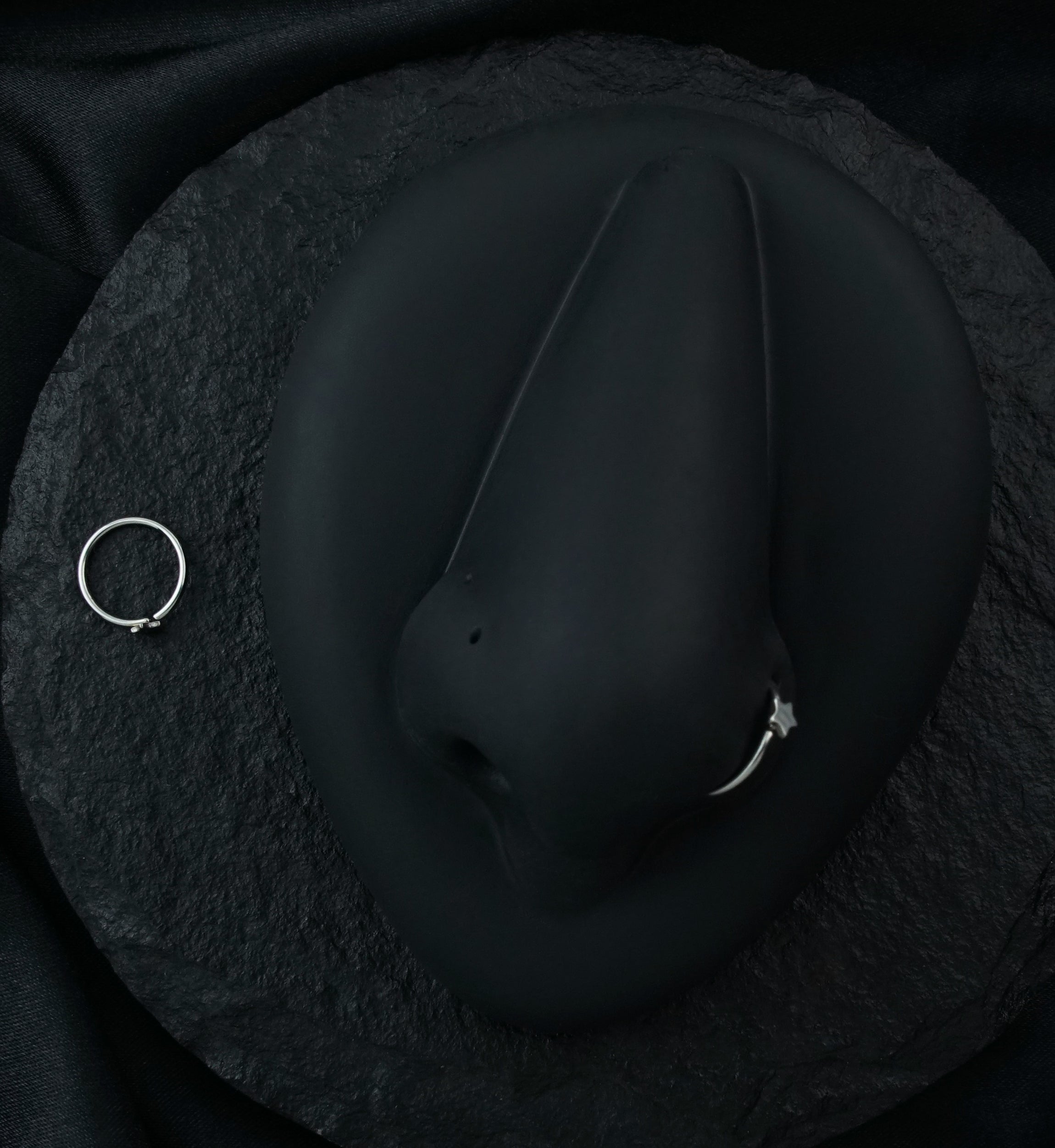 20G Star Stainless Steel Nose Ring Hoop