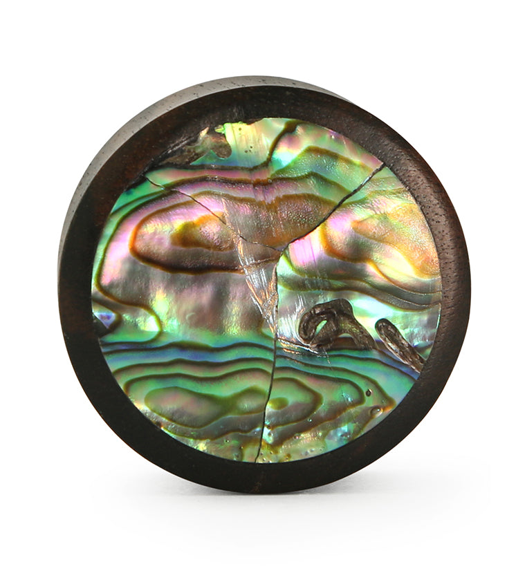 Abalone Shell Inlay Wood Plugs