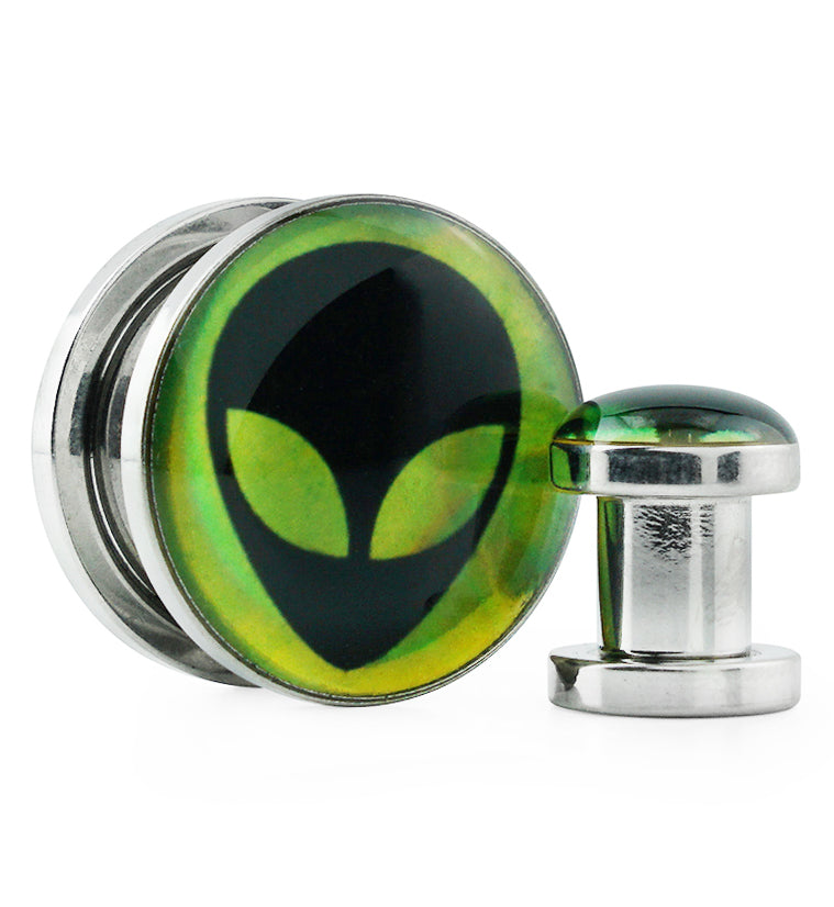 Alien Stainless Steel Plugs