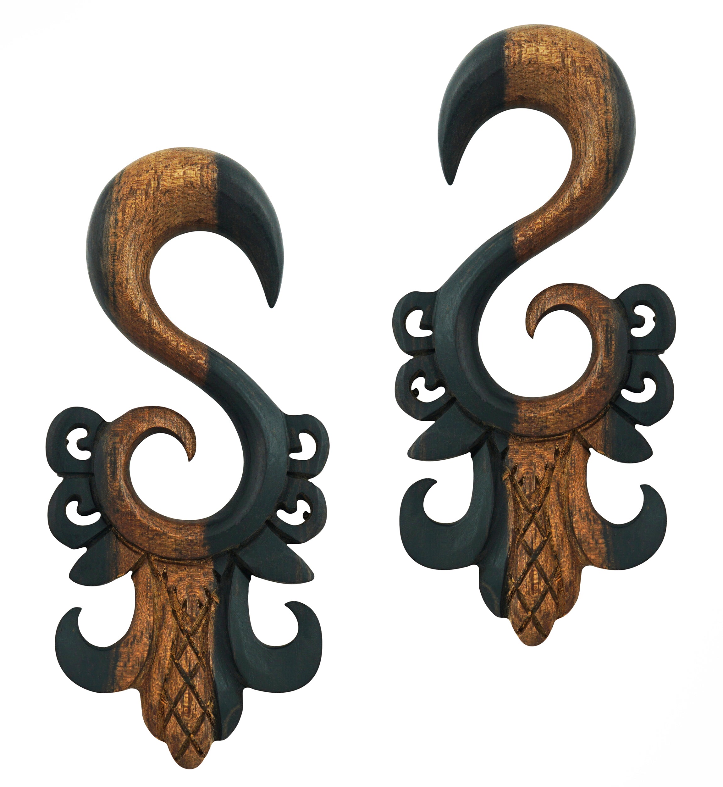 Areng Wood Choula Spiral Hangers