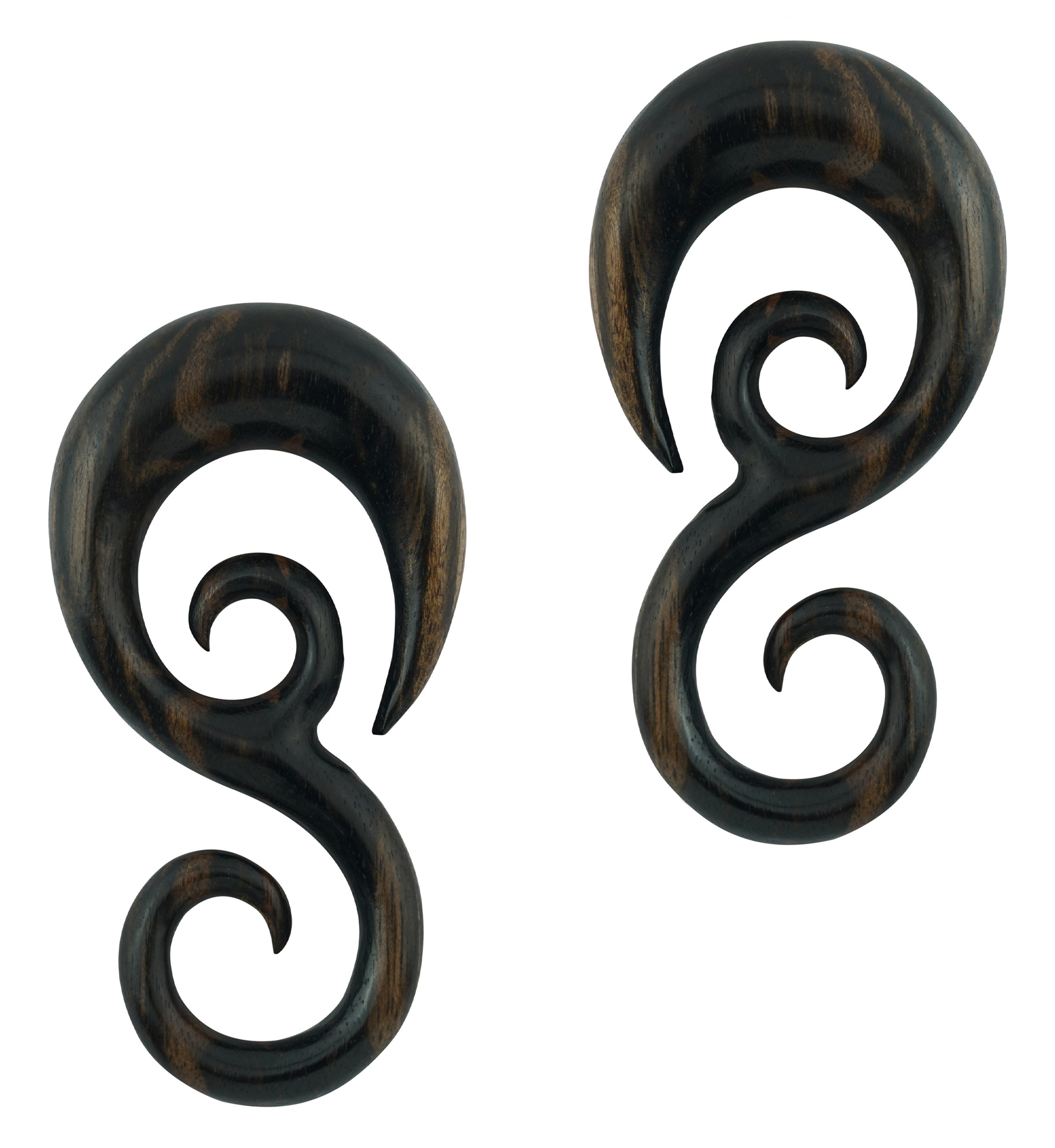 Areng Wood Vine Spirals