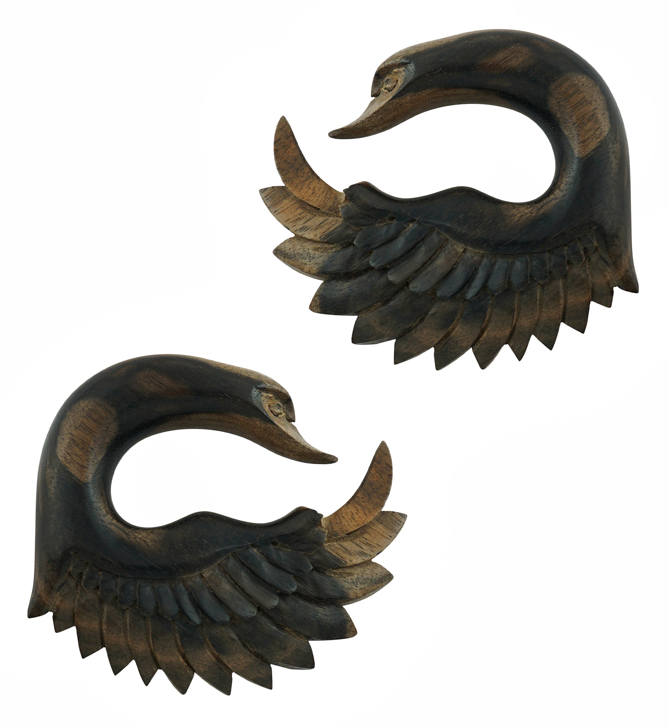 Areng Wooden Swan Hangers