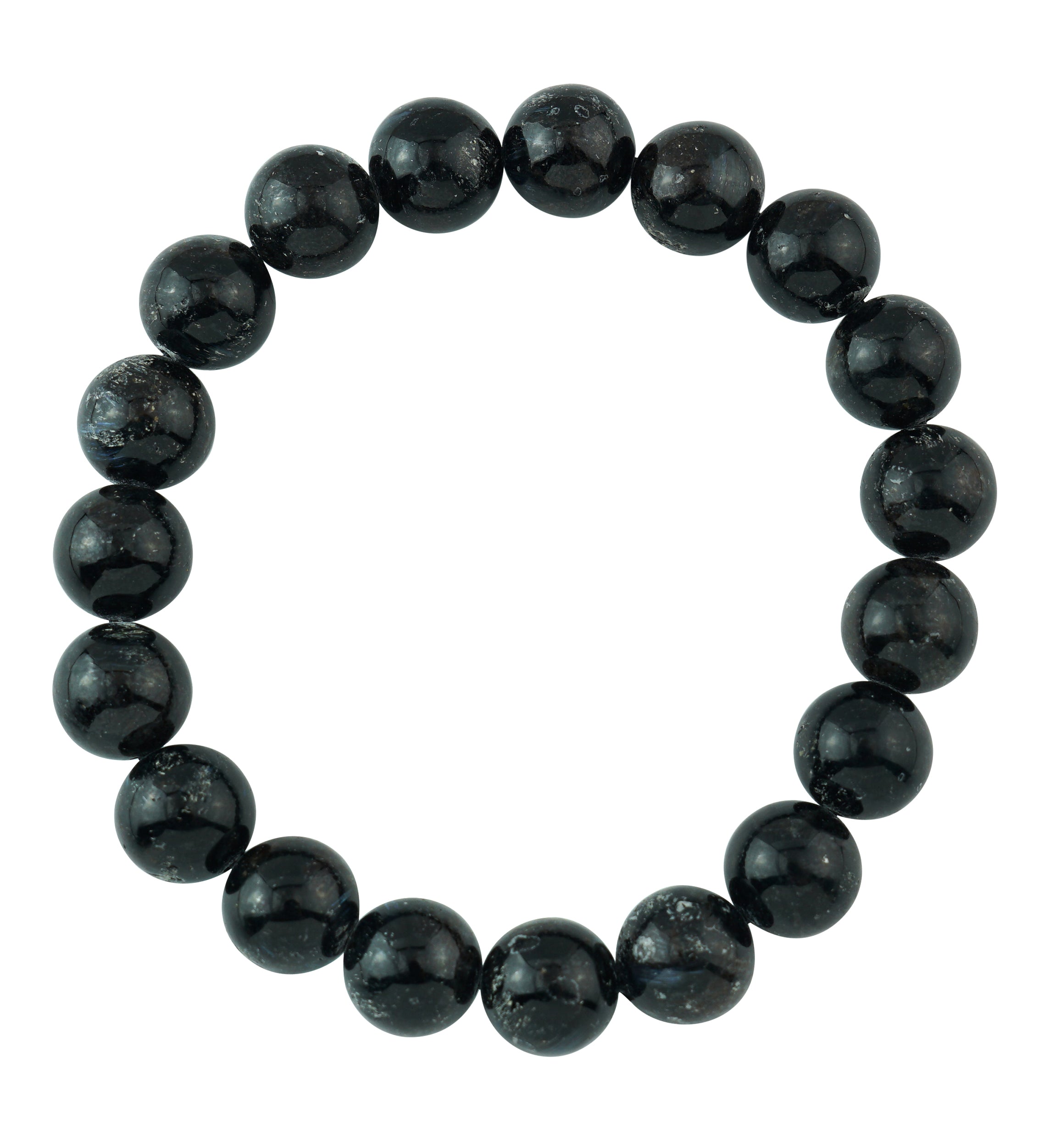 Arfvedsonite Stone Beaded Bracelet