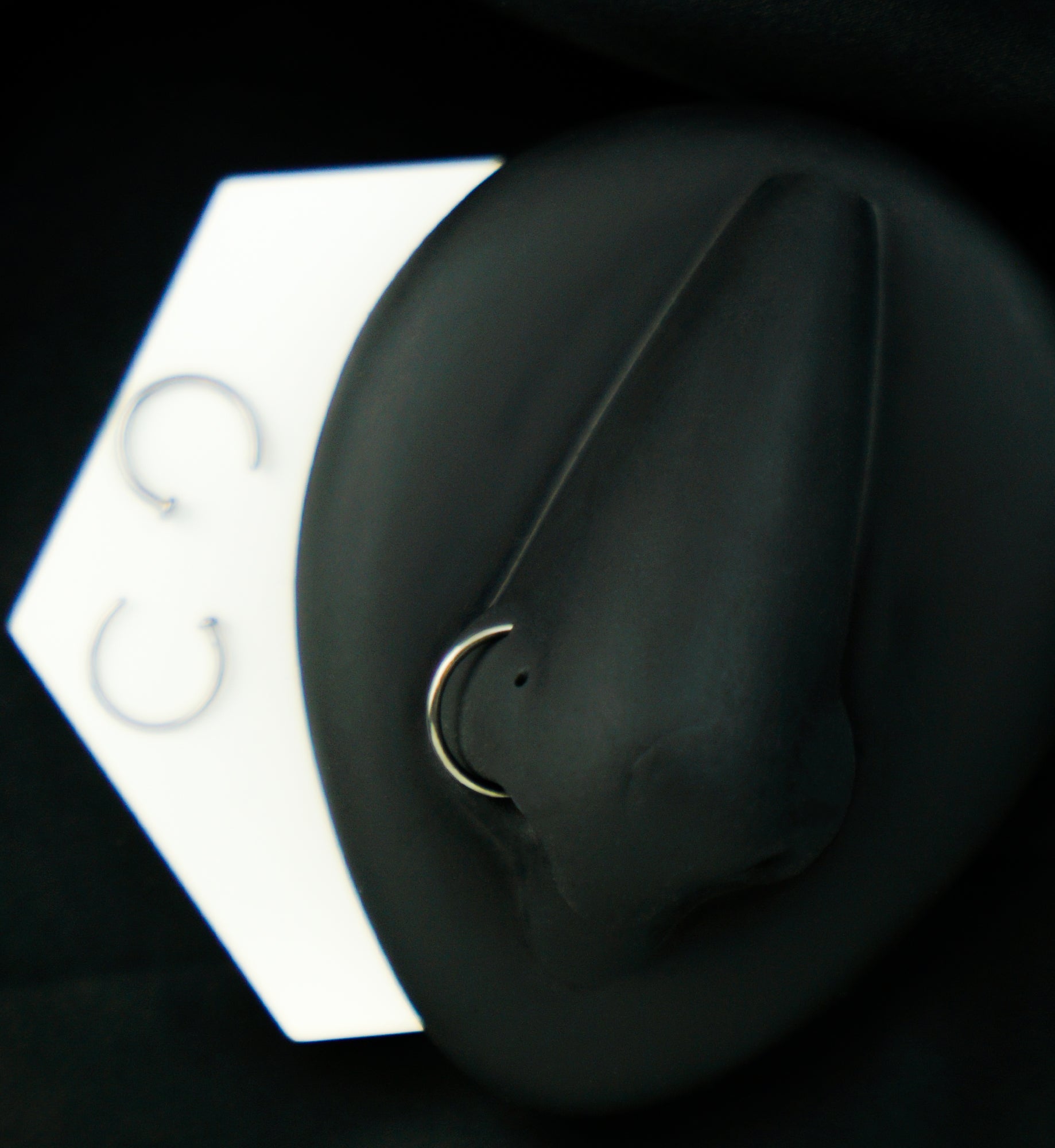 ASTM F-136 Titanium Nose Hoop Ring