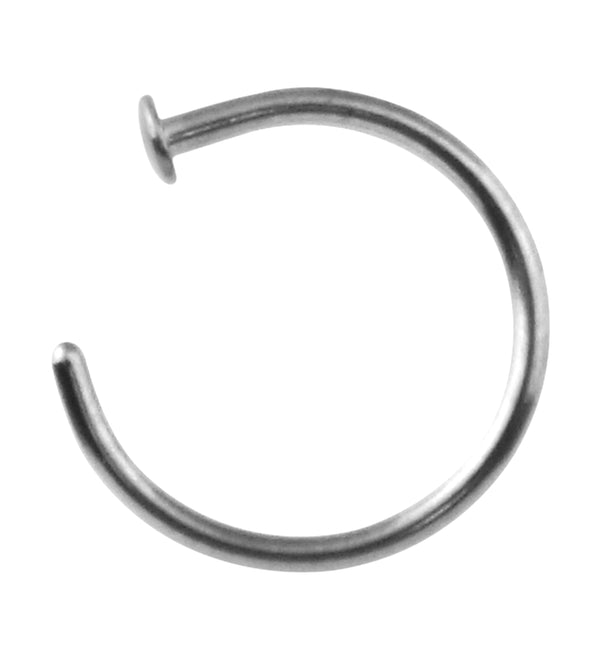 ASTM F-136 Titanium Nose Hoop Ring