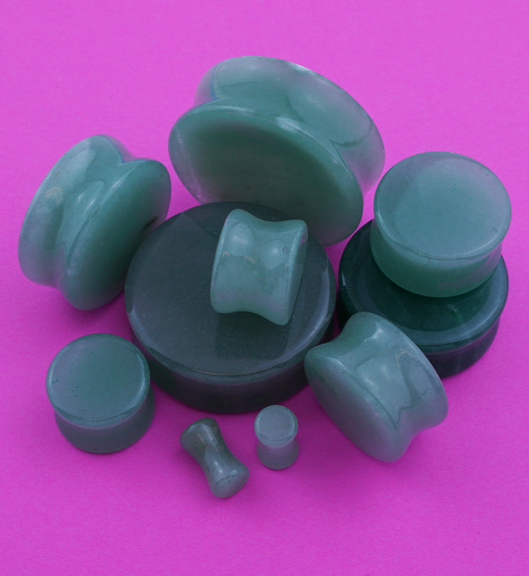Aventurine Green Stone Plugs