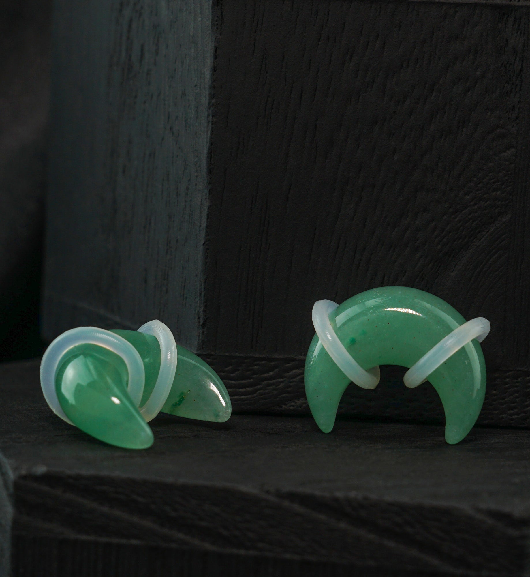 Aventurine Stone Septum Pincher