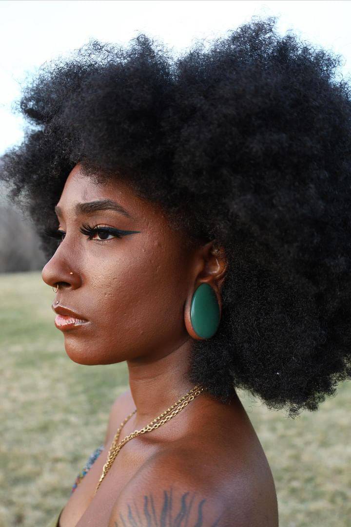Aventurine Stone Teardrop Plugs