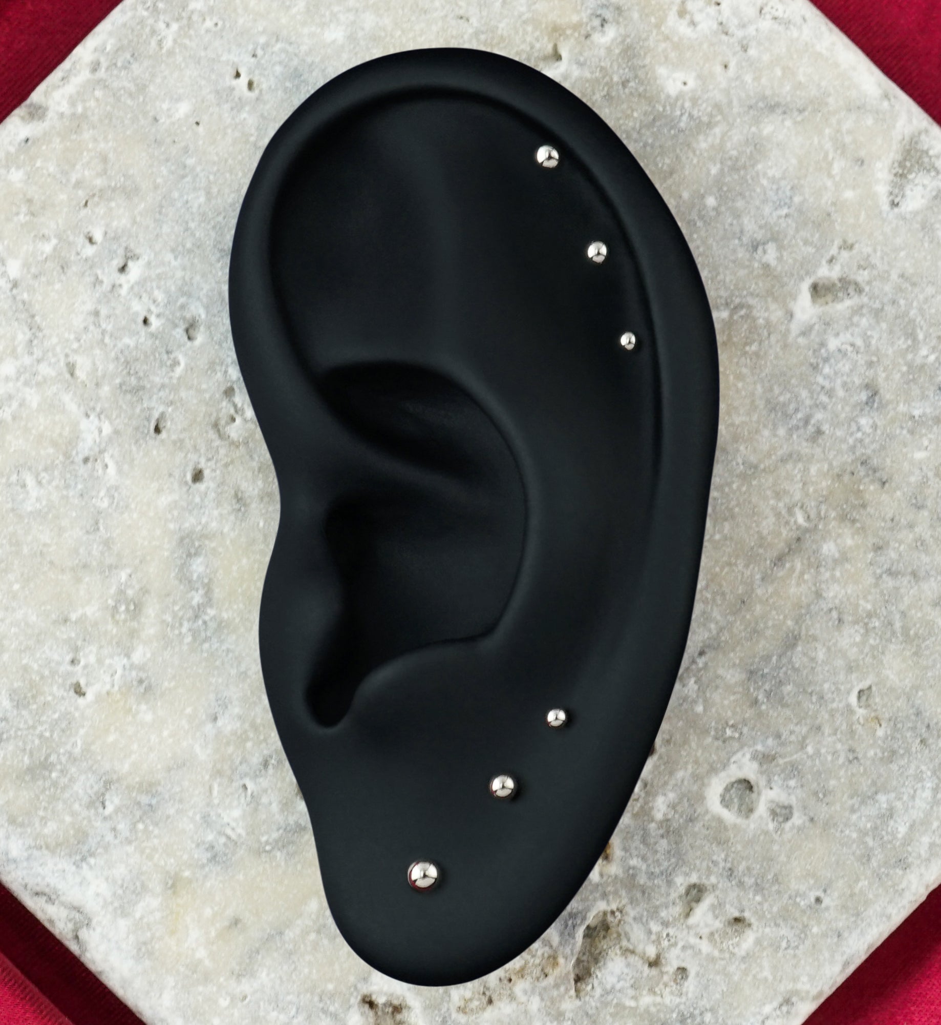 Ball Top Long Thread Internally Threaded Titanium Labret