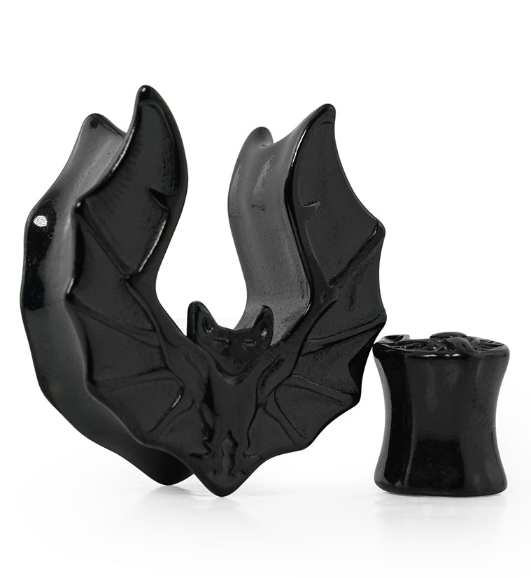 Black PVD Bat Stainless Steel Saddles