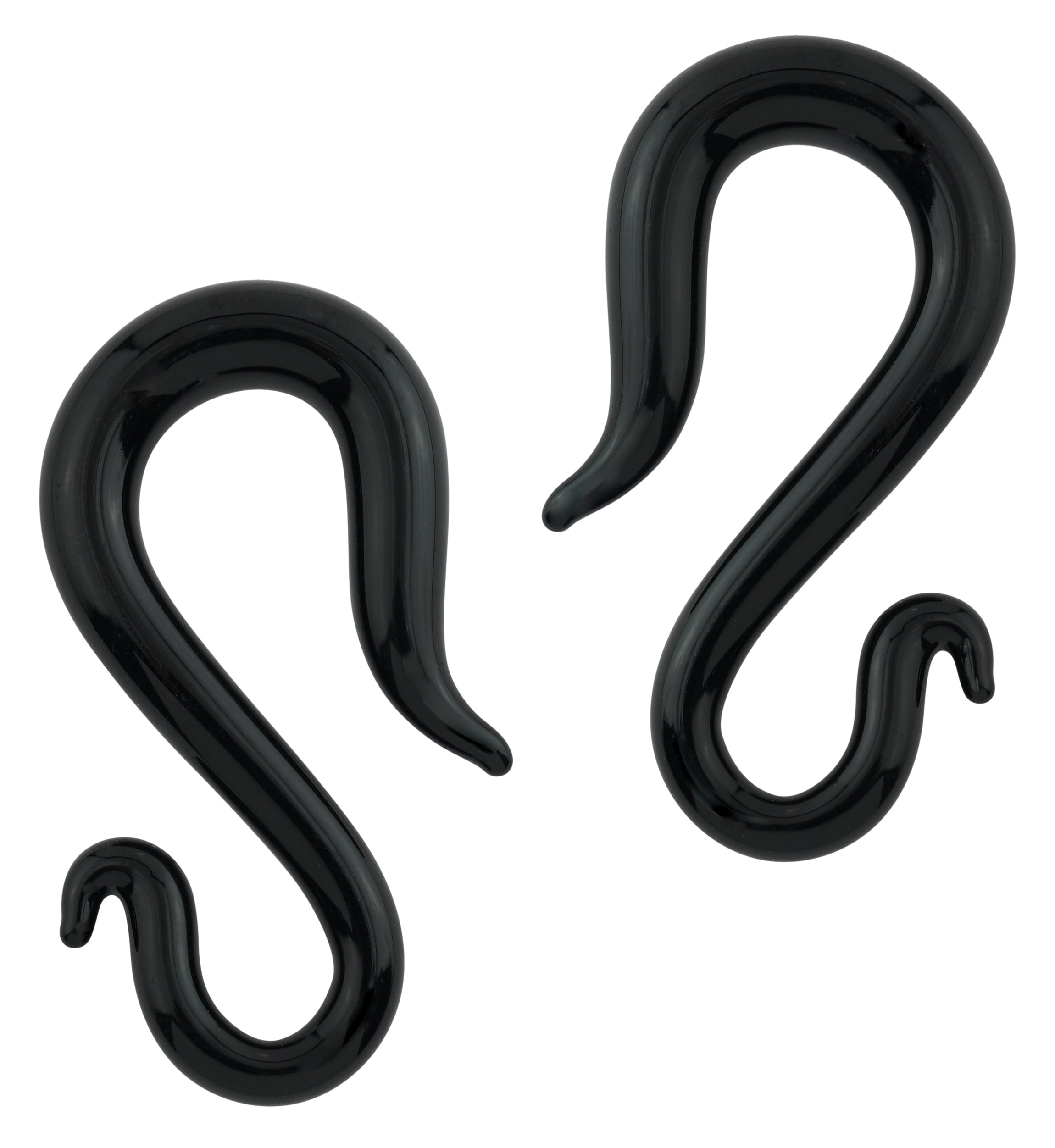 Black Flexure Glass Hangers