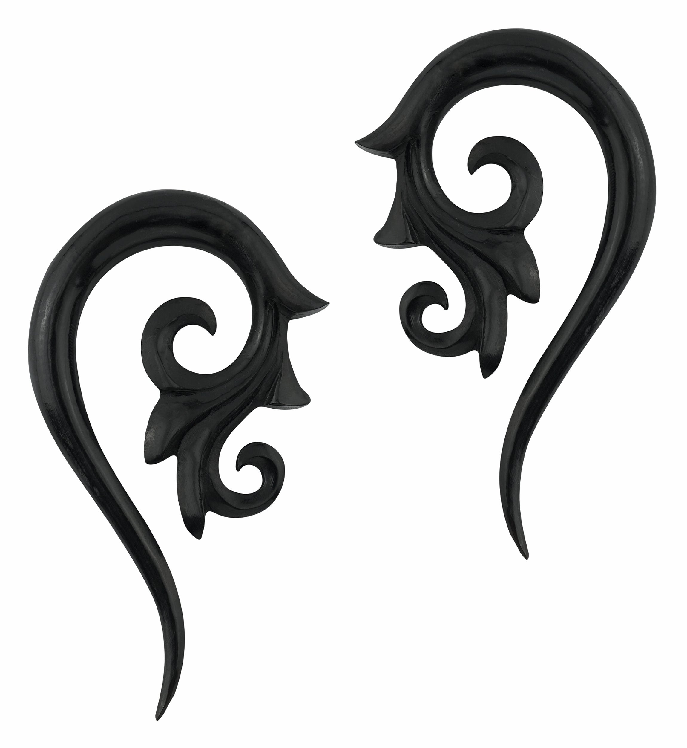 Black Horn Ornamental Hangers