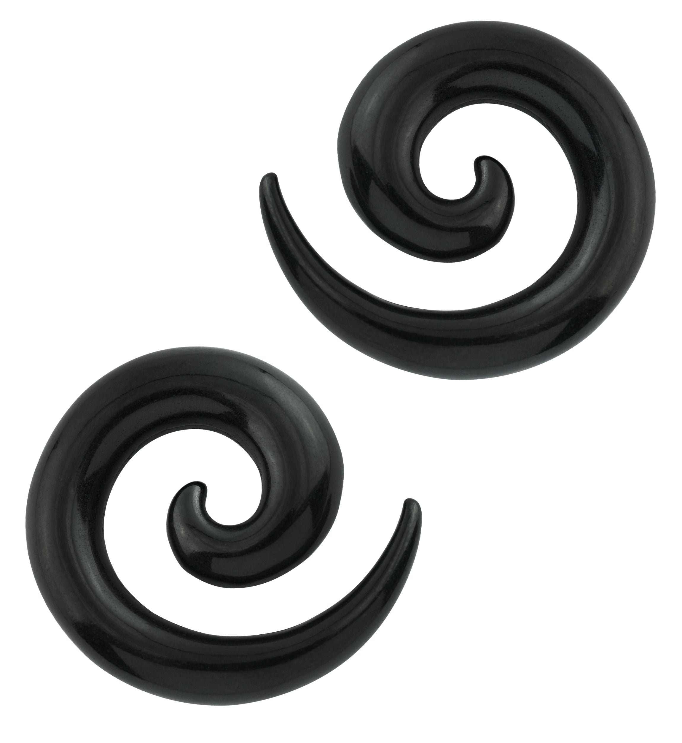 Black PVD Steel Spirals