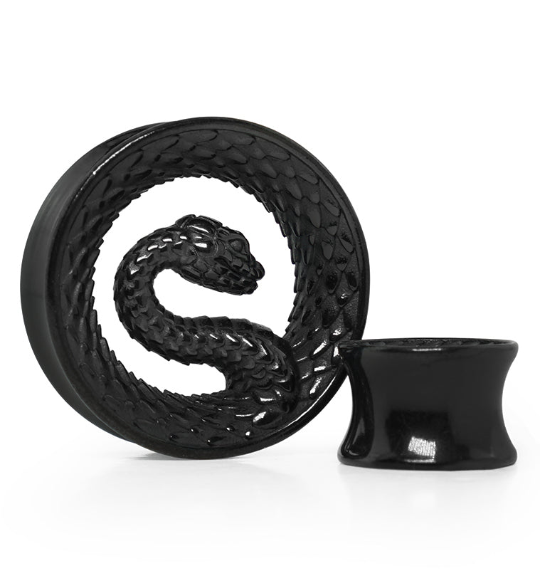 Black PVD Snake Stainless Steel Tunnels