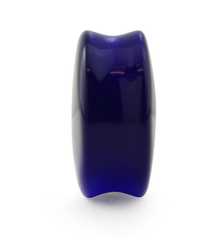 Blue Cat's Eye Glass Plugs