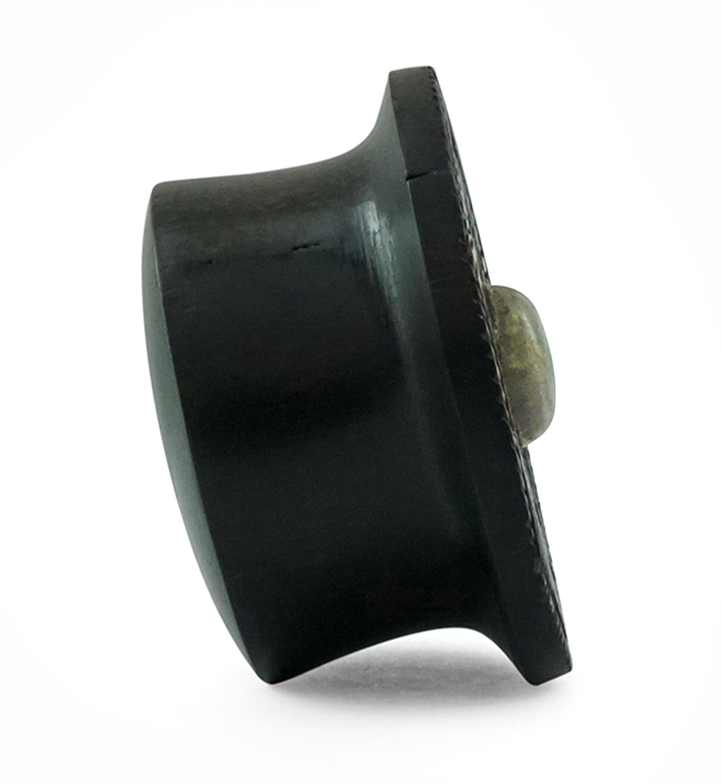 Boundary Geo Labradorite Stone Inlay Areng Wood Mayan Flare Plugs