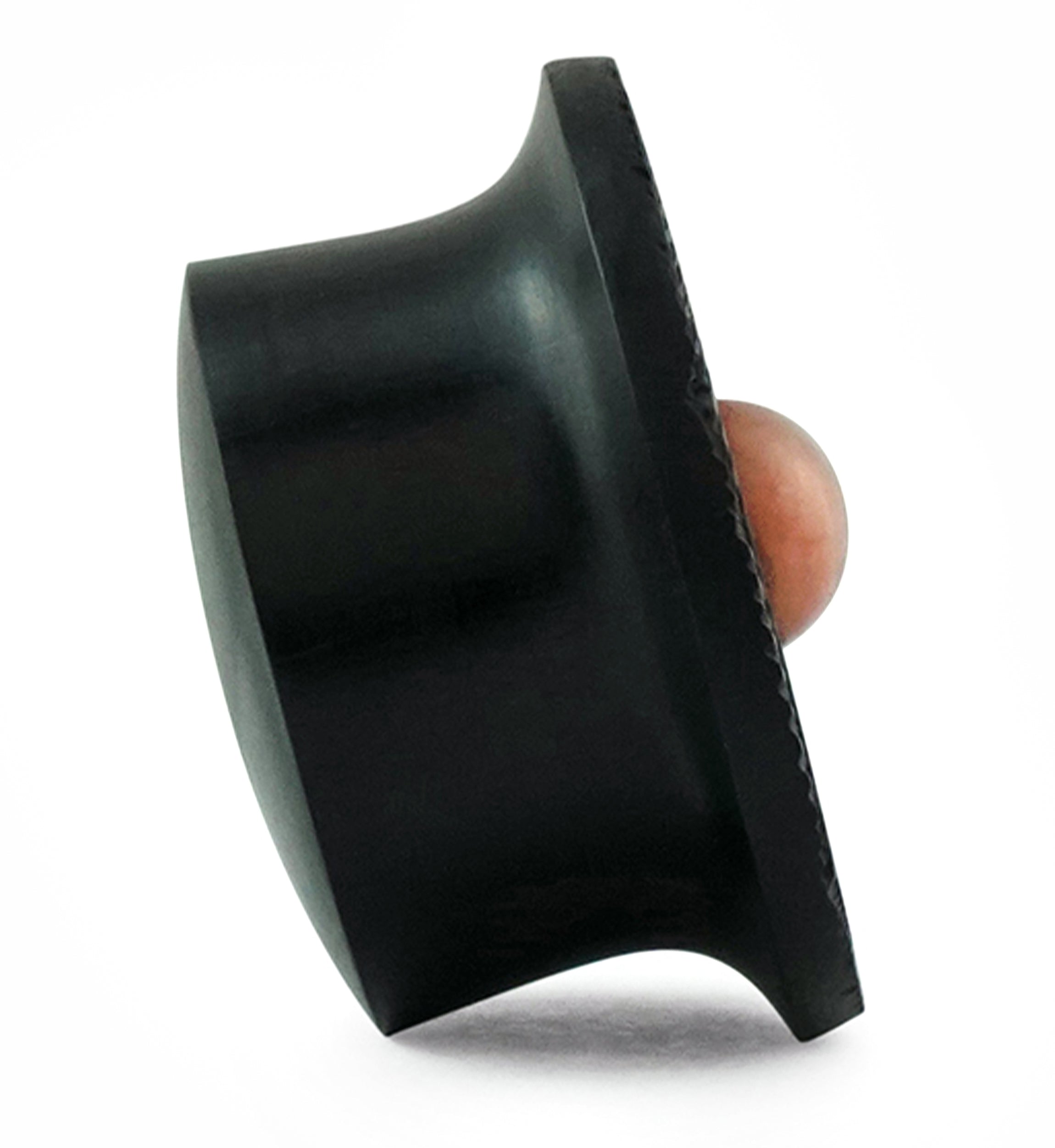 Boundary Geo Petalite Stone Inlay Areng Wood Mayan Flare Plugs