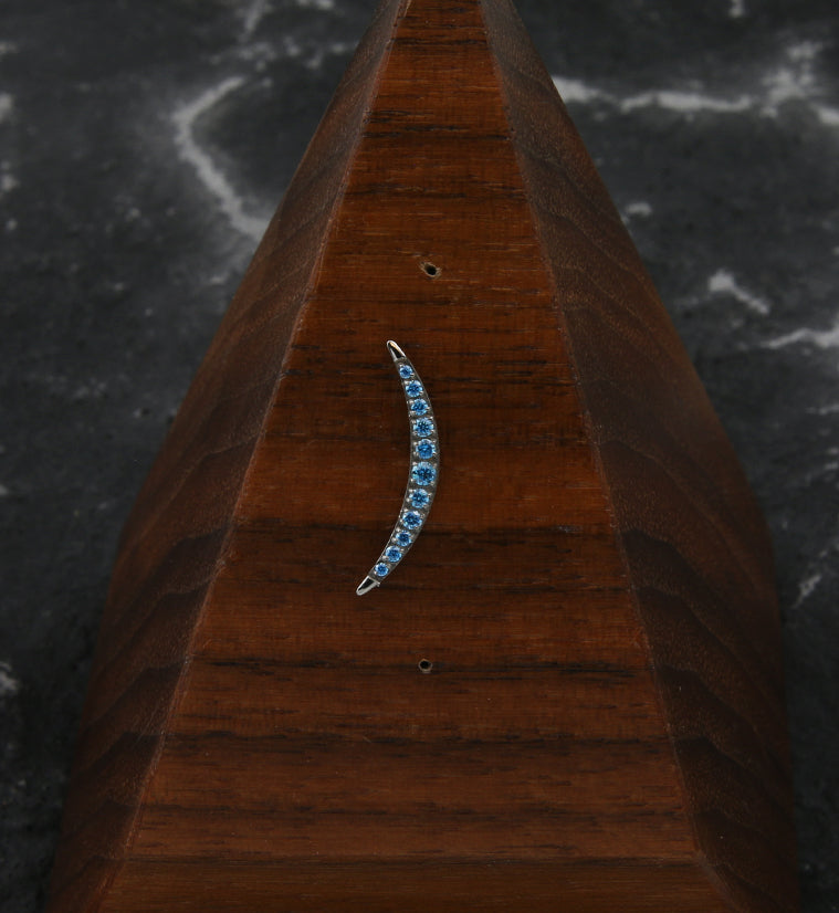 Camber Aqua CZ Titanium Threadless Top