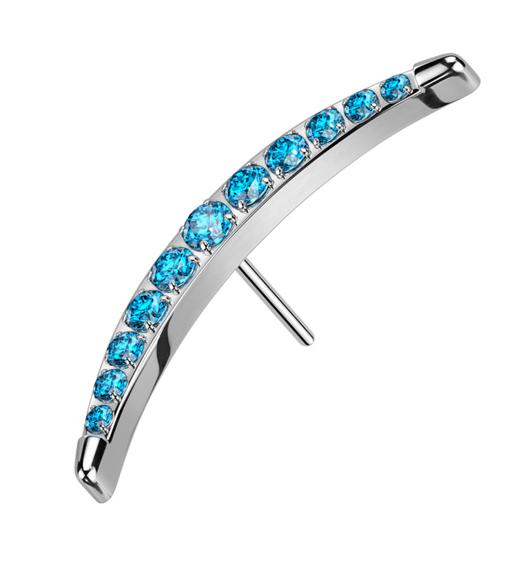Camber Aqua CZ Titanium Threadless Top