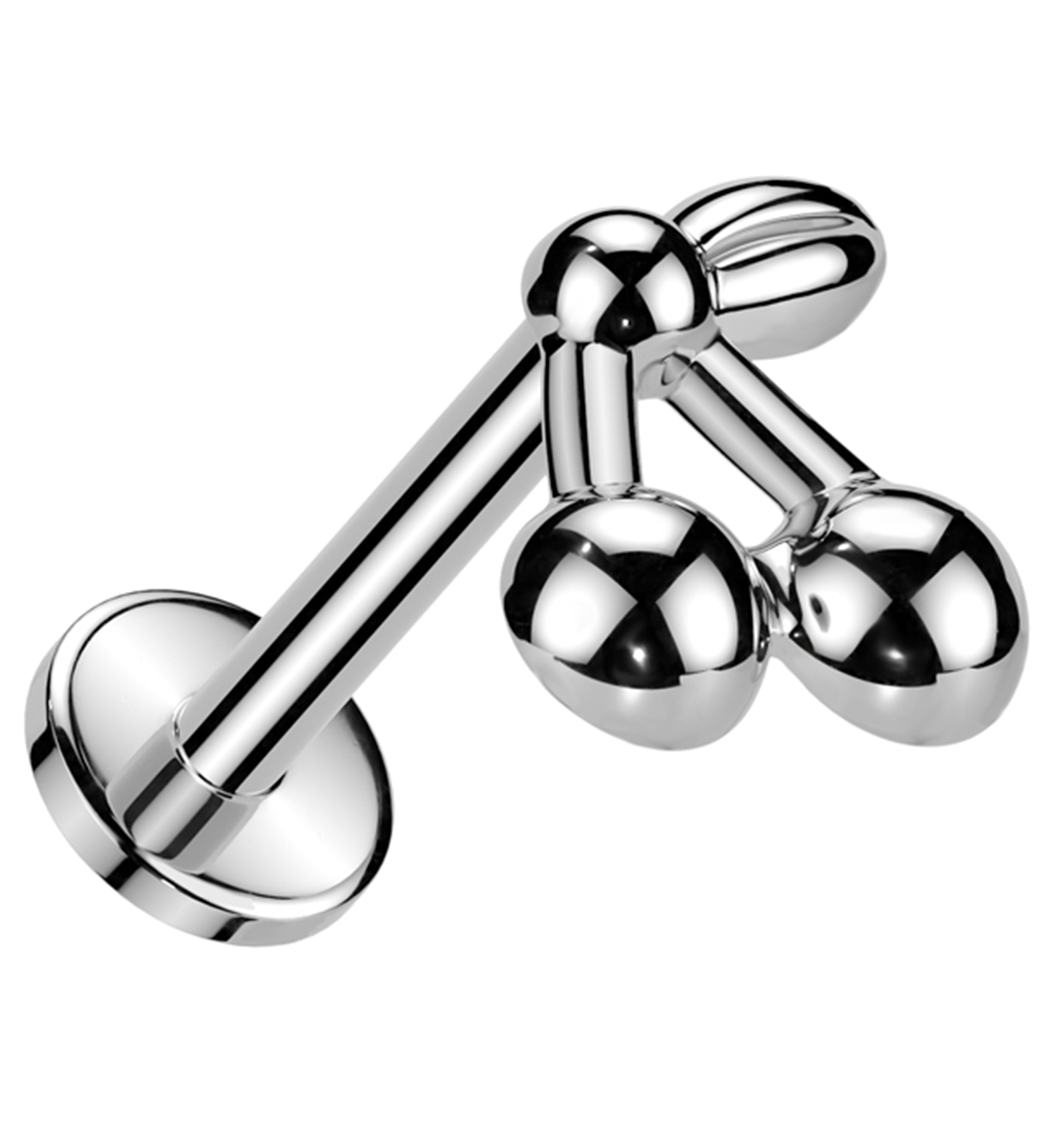 Cherries Internally Threaded Titanium Labret