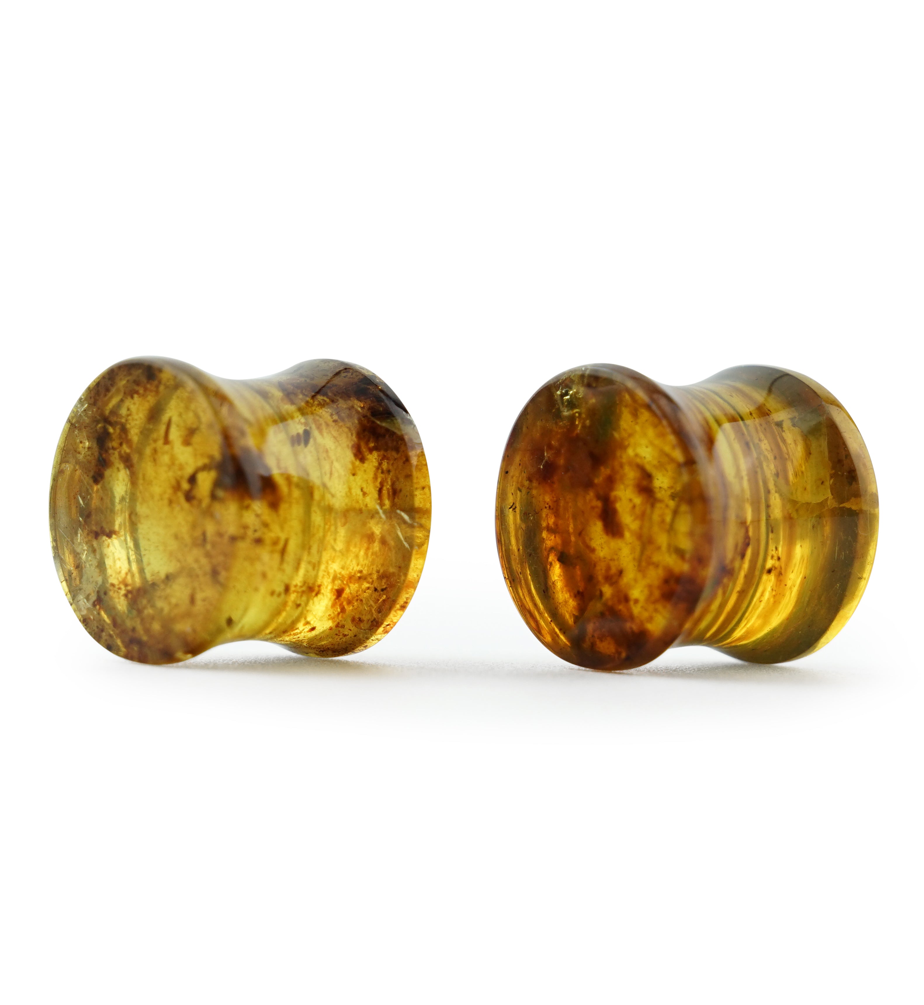 Chiapas Amber Plugs 00G (10mm) - Version 12