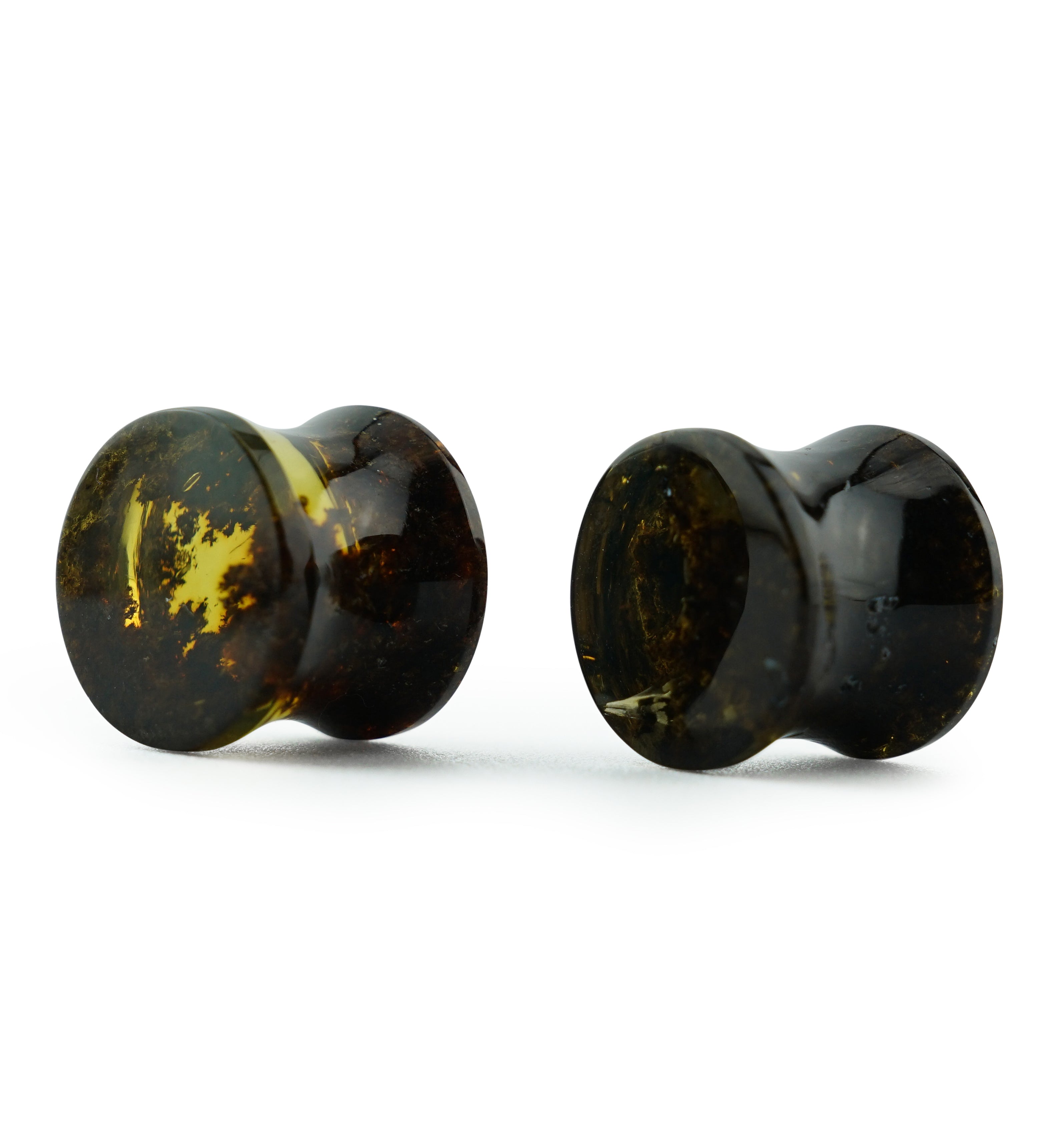 Chiapas Amber Plugs 00G (10mm) - Version 14
