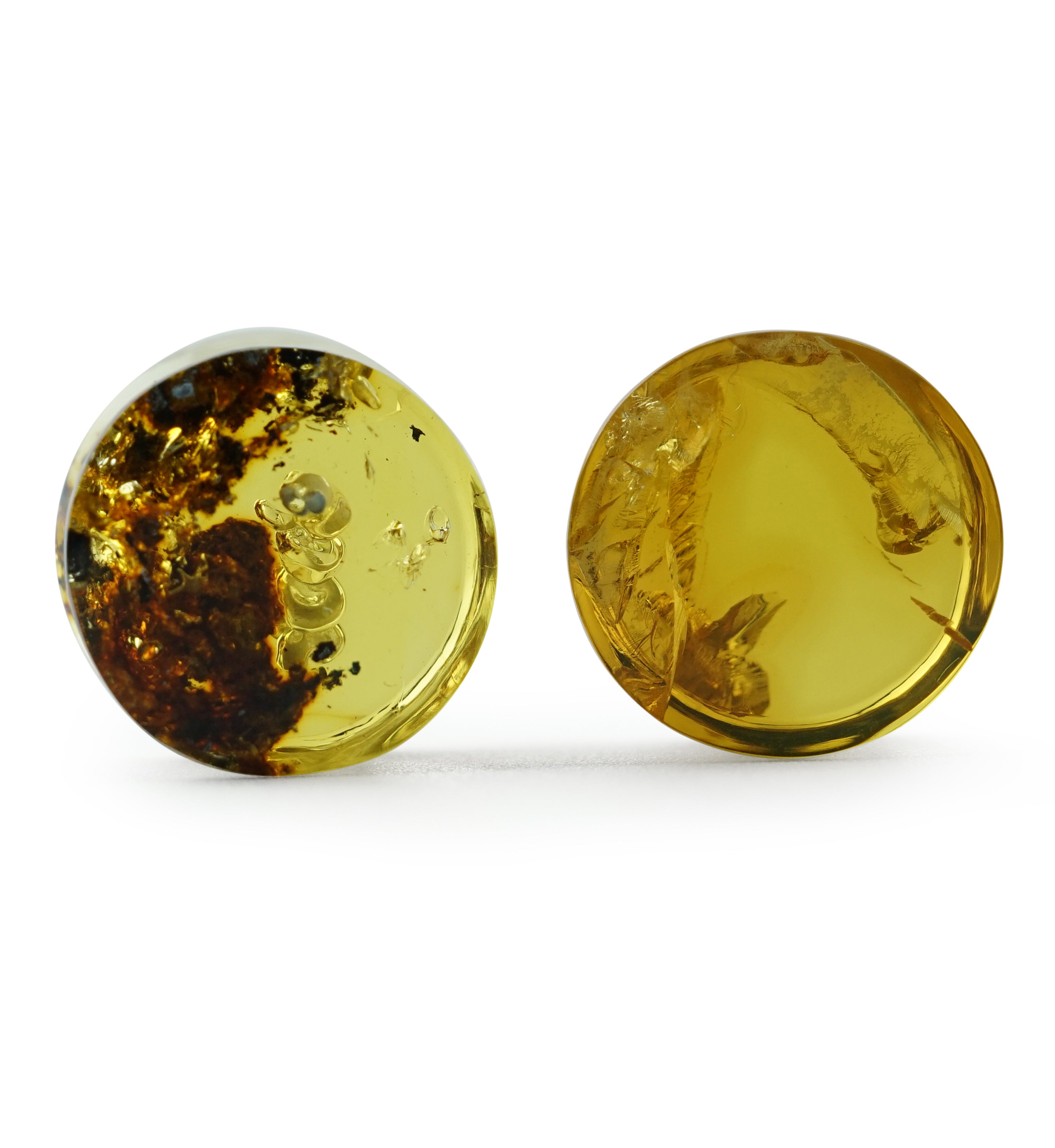 Chiapas Amber Plugs 7/16" (11mm) Version 2