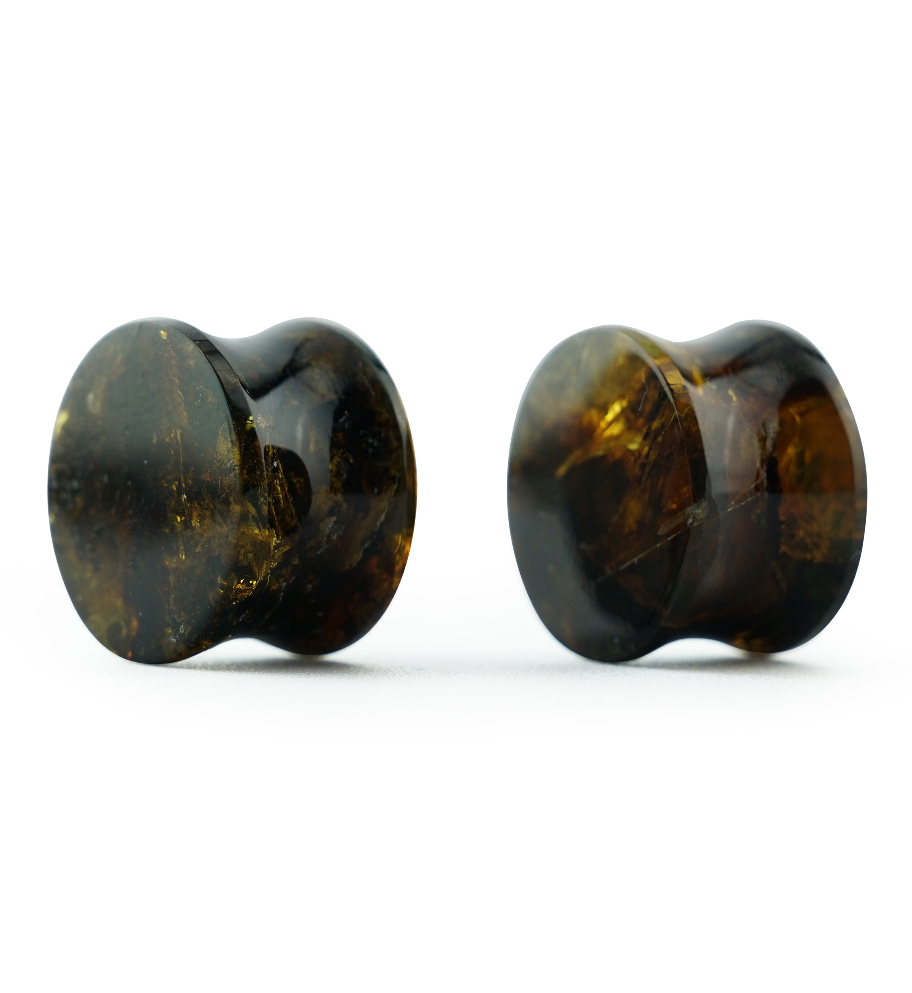 Chiapas Amber Plugs 9/16" (14mm) - Version 1