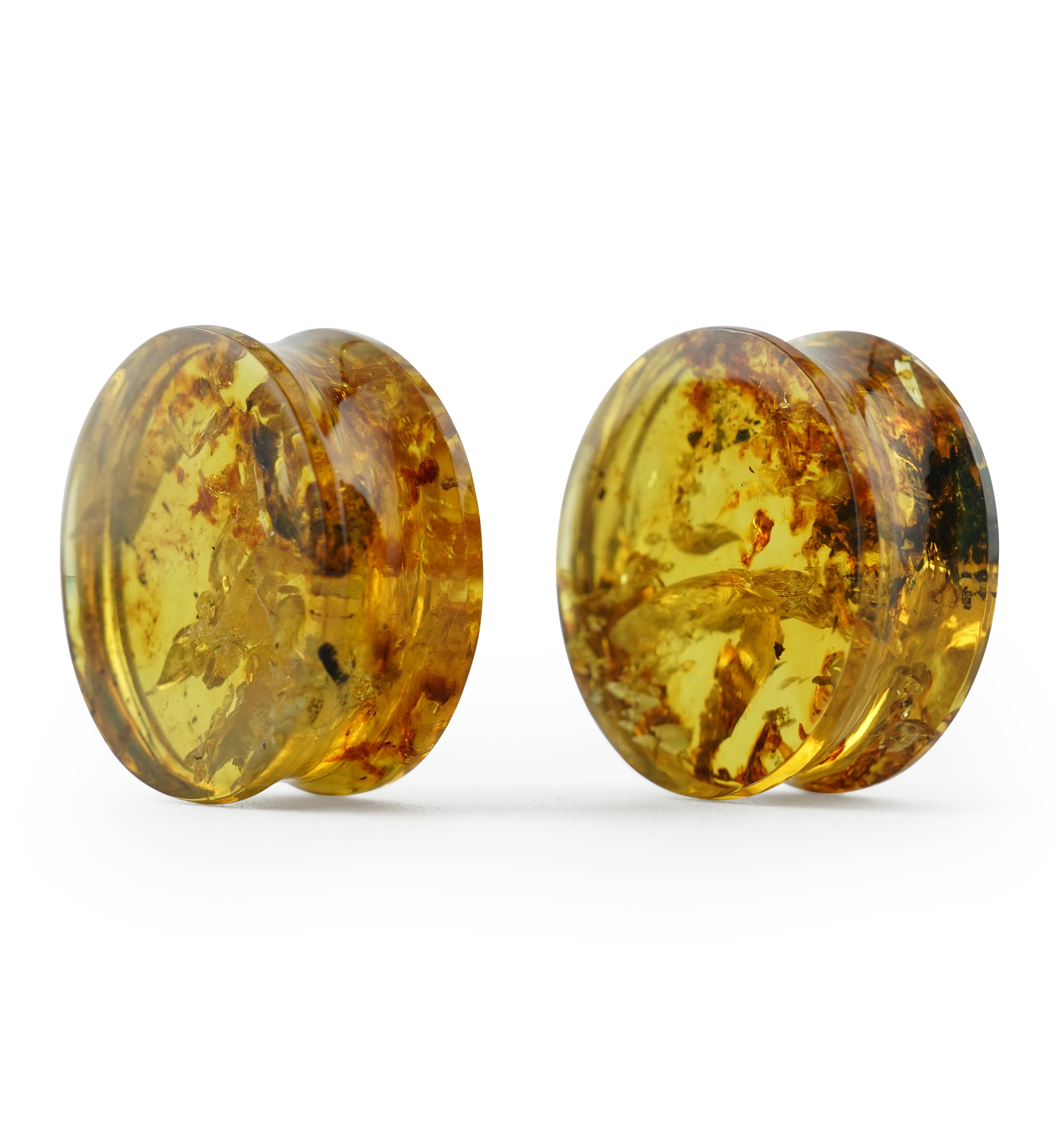 Chiapas Amber Plugs 7/8" (22mm) Version 1