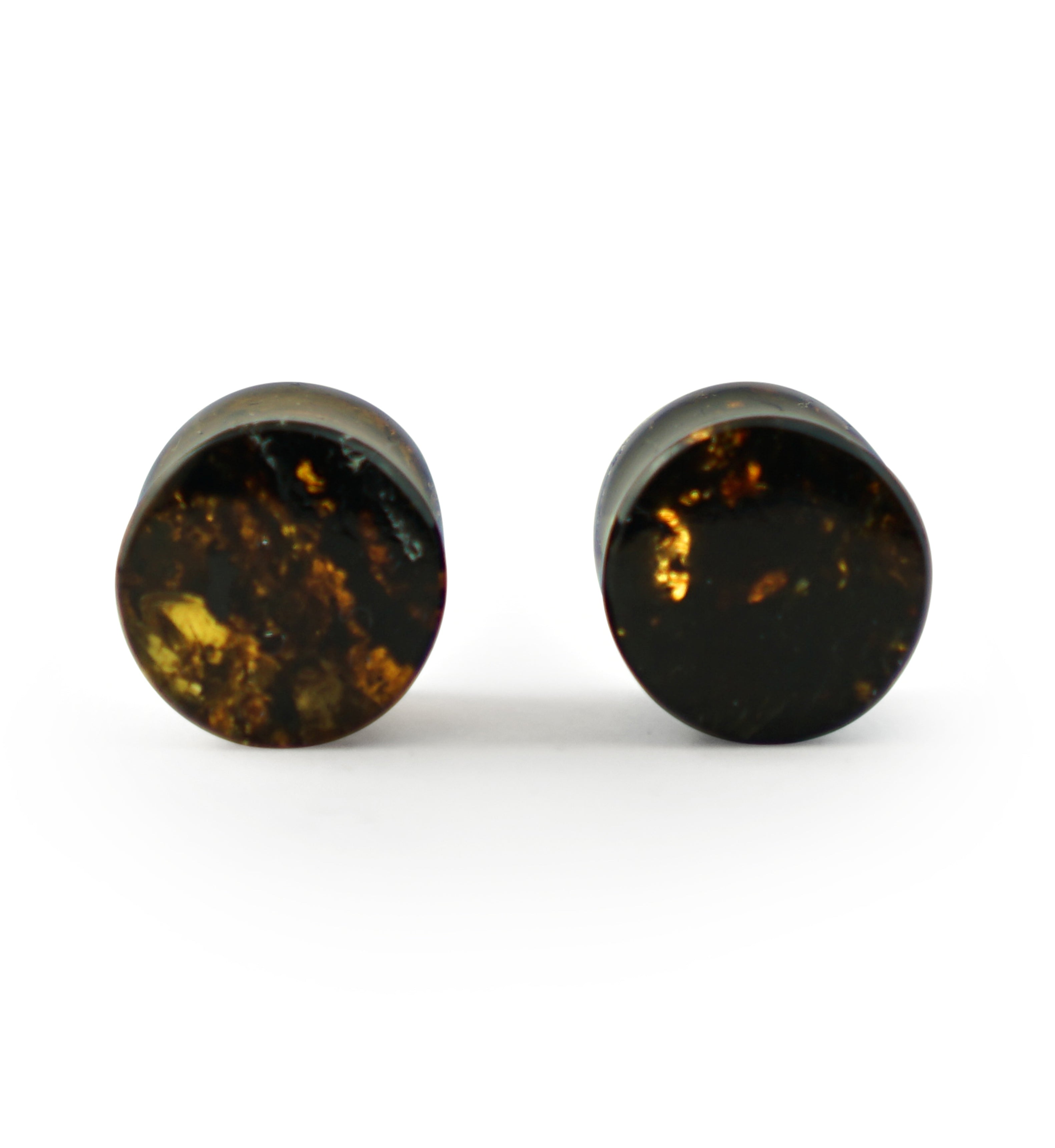 Chiapas Amber Plugs 00G (10mm) - Version 5