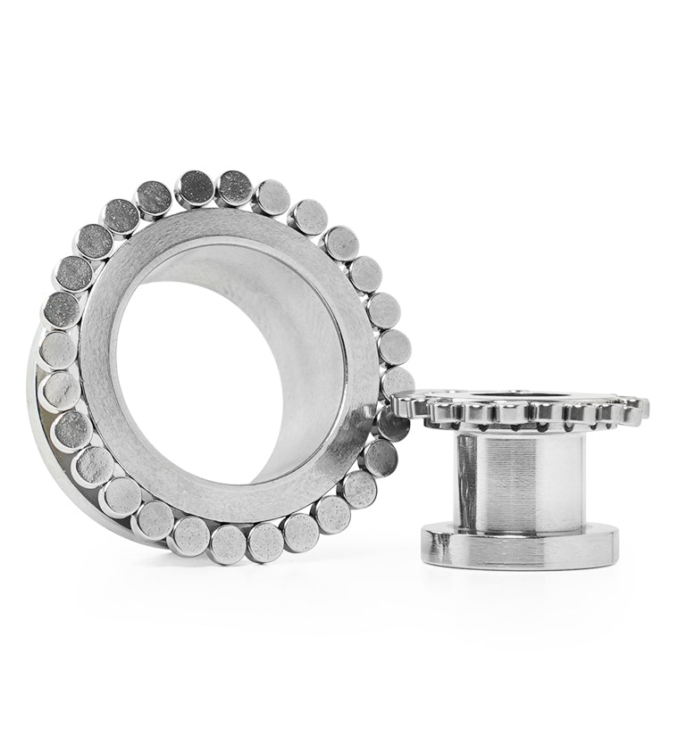 Circlet Stainless Steel Tunnel Plugs