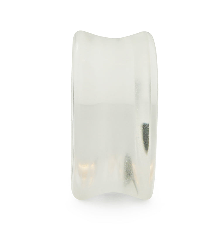 Clear Alien Glass Reverse Teardrops