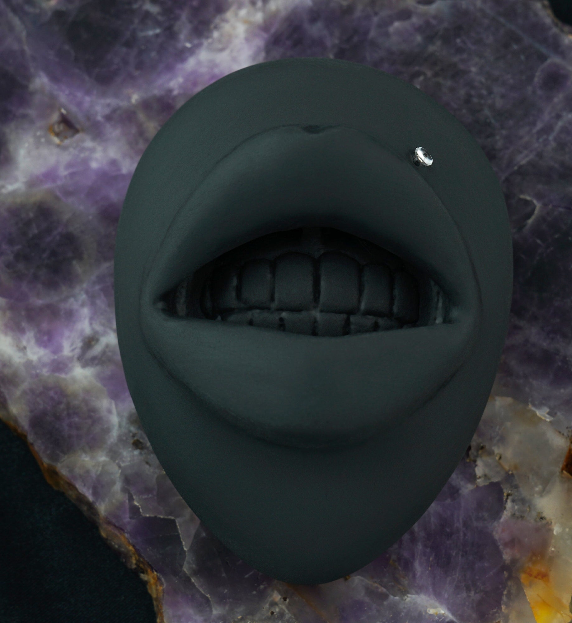 Clear Flatback Labret Stud