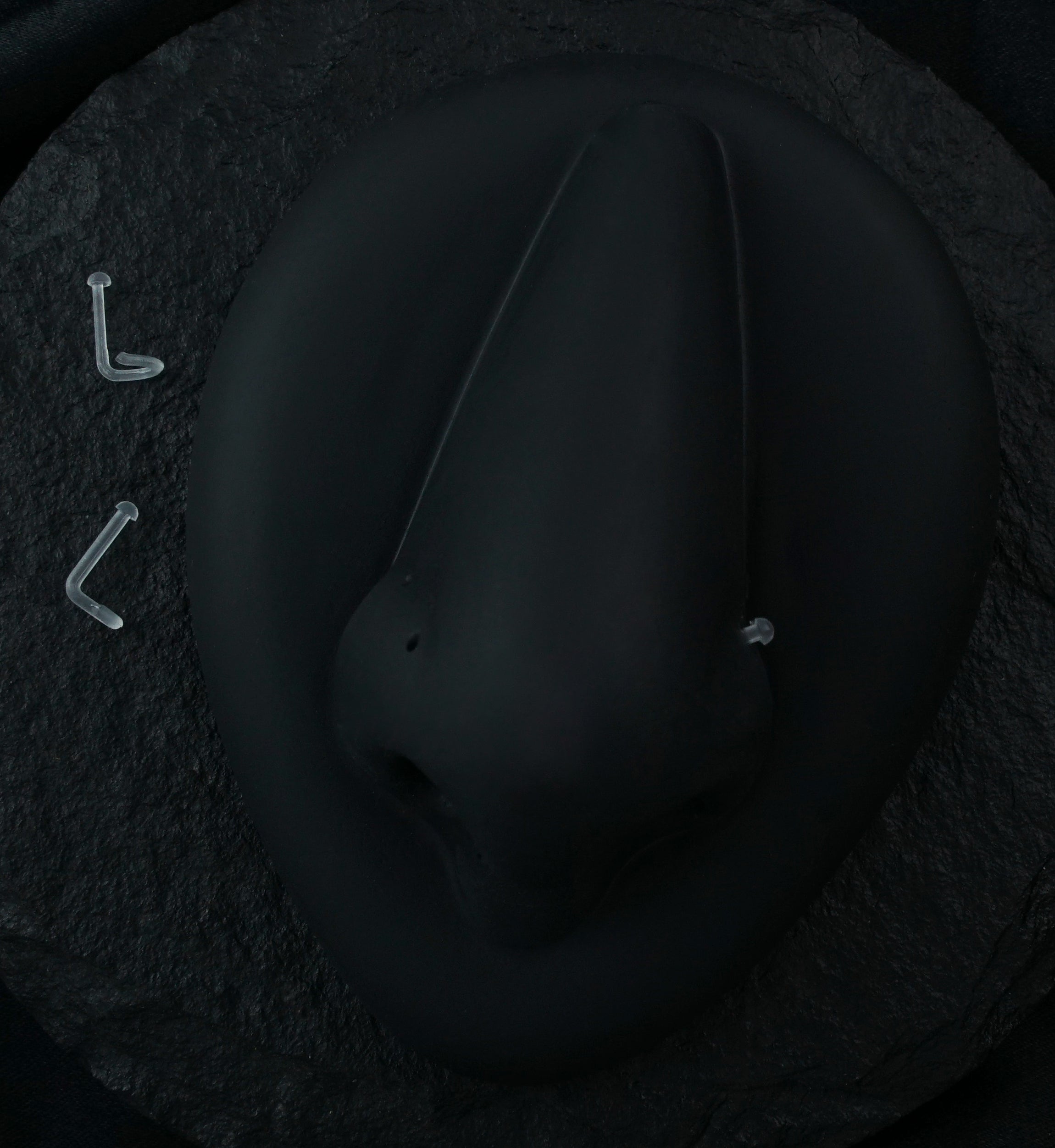 Clear Nose Ring Retainer