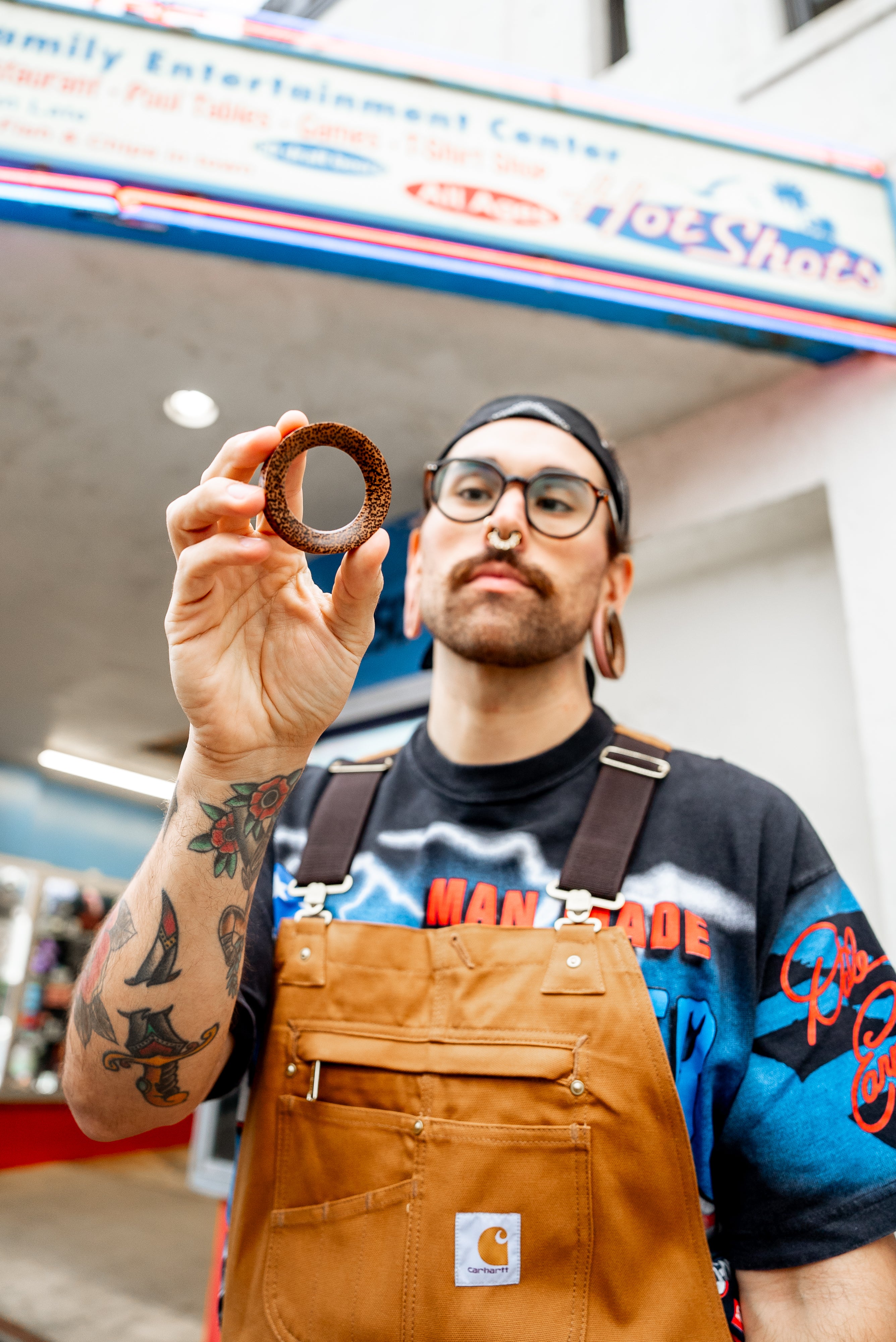 Coconut Wooden Concave Tunnels