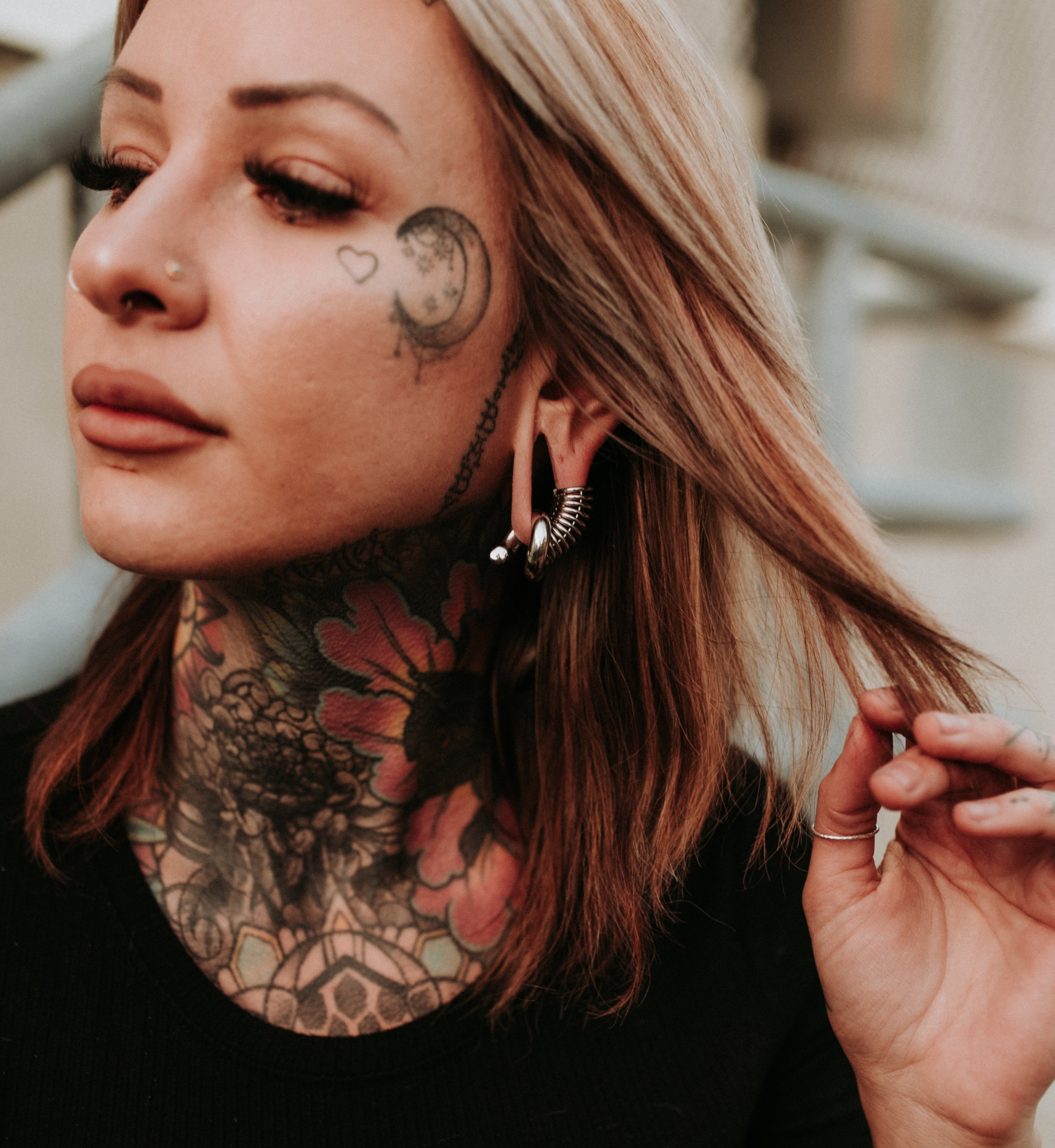 Coil White Brass Ear Weights