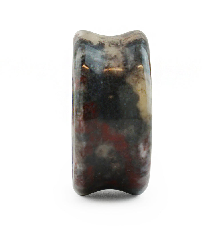 Concave Bloodstone Plugs