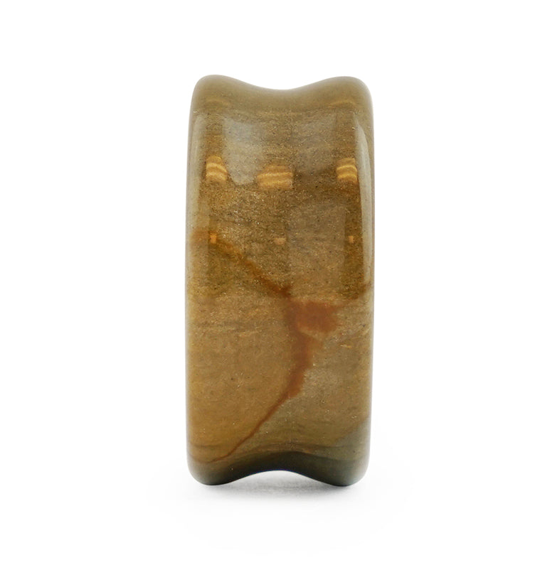 Cripple Creek Picture Jasper Stone Plugs