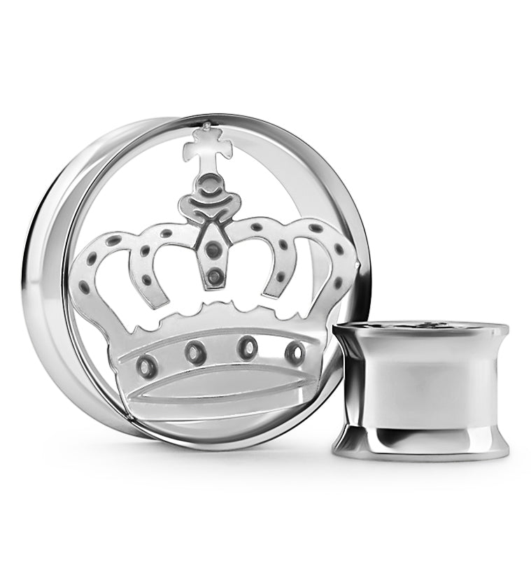 Stainless Steel Crown Logo Tunnels